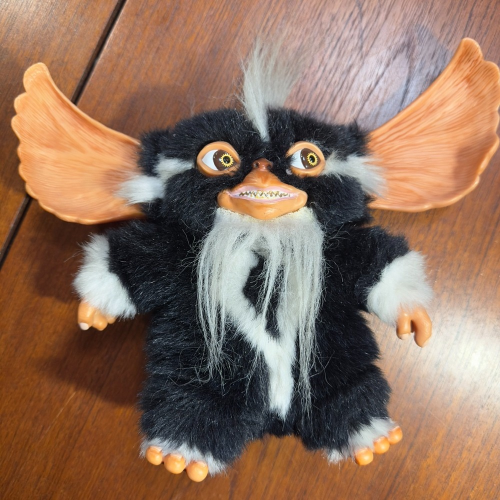 Vintage Gremlins Mohawk Soft Stuffed Toy Beanie Plush by NECA Mogwai Rare‎ WB